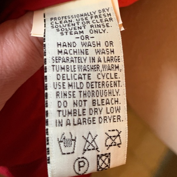 EDDIE BAUER Red Goose Down Coat - Picture 8 of 10